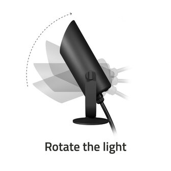 Smart Outdoor Spot uitbreiding buitenverlichting met Bluetooth Mesh en aluminium behuizing
