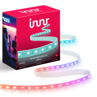 Ledstrip voor binnen met Zigbee 30 bediening compatibel met Philips Hue en kleur en wit licht