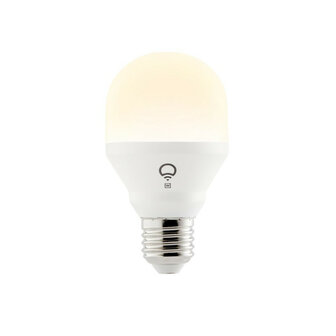 Slimme WiFi lamp voor binnen met E27 fitting traploos dimbaar warm wit licht