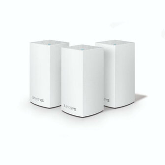 Mesh router voor Wi Fi netwerk met dual band en app bediening in compact ontwerp