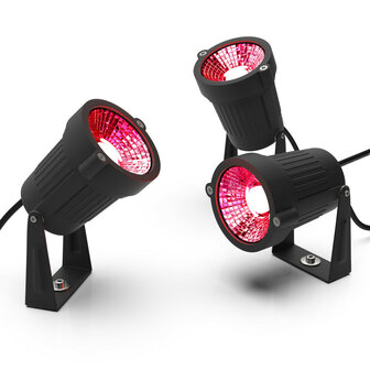 Buitenspots voor tuin met Zigbee 3 0 systeem en kleurverlichting