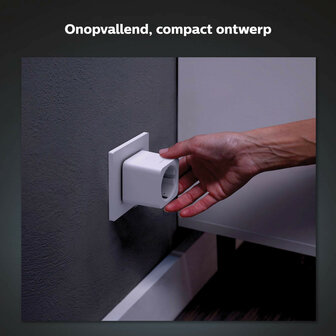 Tussenstekker voor smart home systeem met Zigbee Bluetooth en 2300 watt vermogen