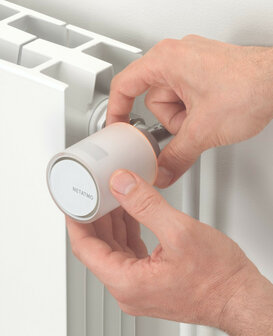 Slimme radiatorkranen voor zoneverwarming met thermostaatkranen en open raam detectie