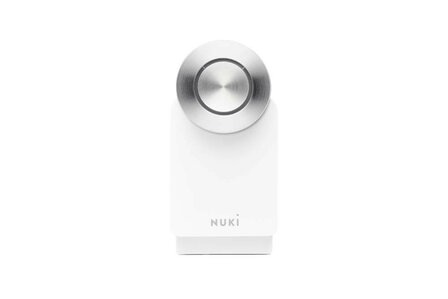Smart slot voor deurbeveiliging met wifi bluetooth en oplaadbare batterij wit