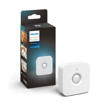 Bewegingssensor voor slimme verlichting met Zigbee 3 0 draadloze communicatie en daglichtsensor geschikt voor Philips Hue platform wit kunststof