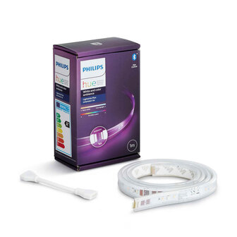 Ledstrip voor verlichting met Zigbee Bluetooth bediening en koppelstuk kleur Philips Hue 1 meter