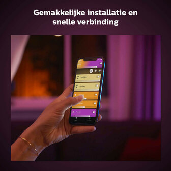 Ledstrip voor verlichting met Zigbee Bluetooth bediening en koppelstuk kleur Philips Hue 1 meter