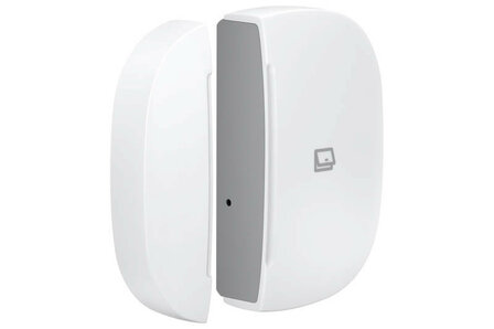 Sensor voor deuren en ramen met Zigbee 3 0 en SmartThings integratie detectie open dicht snelheid en trillingen wit kunststof batterijgevoed