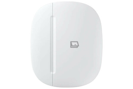 Sensor voor deuren en ramen met Zigbee 3 0 en SmartThings integratie detectie open dicht snelheid en trillingen wit kunststof batterijgevoed