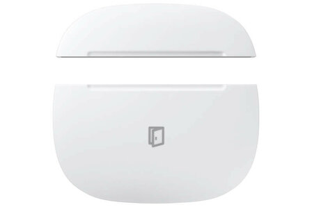 Sensor voor deuren en ramen met Zigbee 3 0 en SmartThings integratie detectie open dicht snelheid en trillingen wit kunststof batterijgevoed