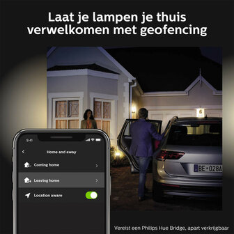 Prikspot uitbreiding voor Philips Hue laagspanning systeem met Zigbee 3 0 en aluminium behuizing geschikt voor buitengebruik
