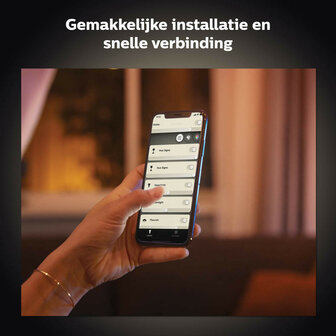 Filament lamp voor slimme verlichting met E14 fitting warm wit licht Bluetooth en Zigbee 2 stuks glas