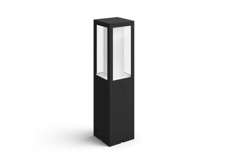 Sokkellamp voor buitenverlichting met Zigbee bediening en aluminium behuizing geschikt voor 24 volt laagspanning systeem