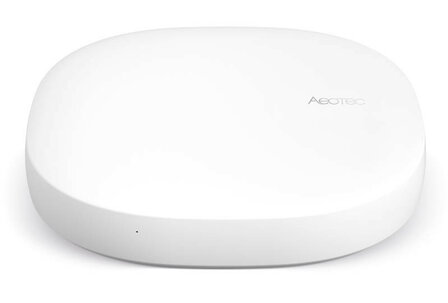 Smart Home Hub voor Samsung SmartThings met Zigbee en Zwave connectiviteit bedraad en draadloos maximaal 100 apparaten wit kunststof