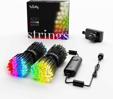 Twinkly Smart Kerstverlichting voor binnen en buiten met 400 kleuren led lampjes en wifi bediening