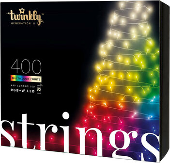Twinkly Smart Kerstverlichting voor binnen en buiten met 400 kleuren led lampjes en wifi bediening
