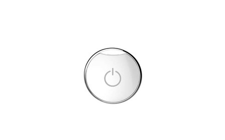 Sleutelhanger voor bediening Bold Smart Lock met Bluetooth 5 en eenvoudige installatie set van vier wit kunststof