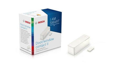 Deur raam sensor voor Bosch Smart Home systeem met pauze functie en Zigbee 3 communicatie wit