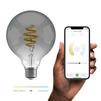 Smart lamp voor woonruimtes met wifi bediening filament technologie zonder hub