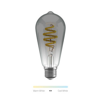 Smart lamp voor sfeerverlichting met wifi bediening en traploos instelbaar licht