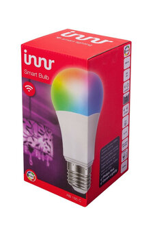 Kleur dimbare lamp voor Innr systeem binnen met app bediening en E27 fitting 3 stuks RGB wit licht