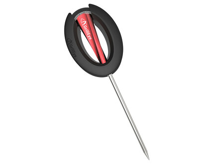 Extra sonde voor Grill Eye Pro slimme BBQ thermometer van RVS bestand tegen temperaturen tot 380 graden met clip voor omgevingstemperatuurmonitoring