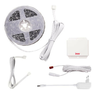 Flexibele ledstrip voor slimme verlichting met app bediening afknipbaar vier meter kleur instelbaar binnengebruik smart home Innr