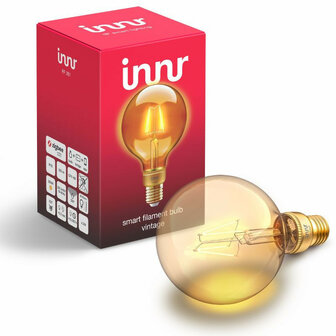 Filament Globe lamp voor Zigbee systemen met warm licht