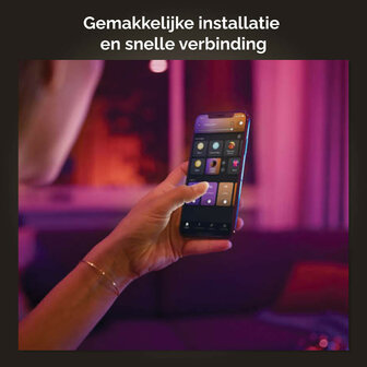 Inbouwspot voor slimme verlichting met Zigbee Bluetooth en verwisselbare spots zwart 3 stuks