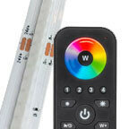 Led dimmer inbouw voor 2 circuits met 0 tot 100 watt vermogen per circuit