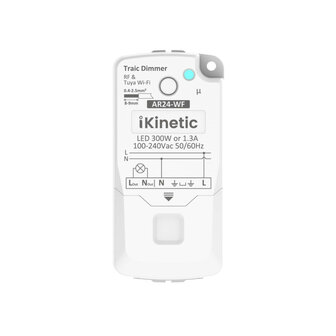 Draadloze wandschakelaar voor verlichting met RF 433 MHz batterijgevoed 3-voudig aan uit dimmer set