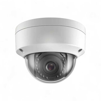 Dome beveiligingscamera binnen 4MP met nachtzicht 15m en microSD opslag, wit
