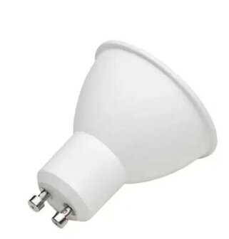 Slimme GU10 WiFi spotlight dimbaar RGB+CCT 2700&ndash;6500K 4,7W 806 lm wit