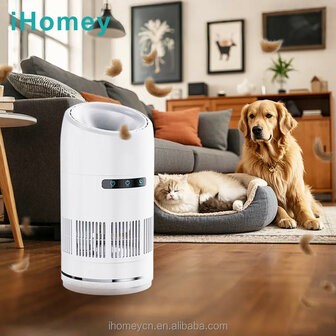 Luchtreiniger voor huisdieren met wifi bediening en HEPA 13 filter