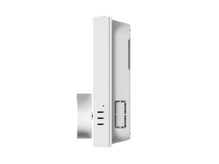 Slimme wifi inbouwthermostaat zwart voor boiler, cv-ketel en vloerverwarming