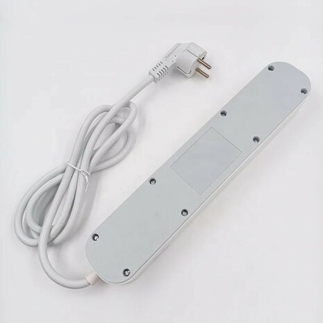 Schuko Wifi stekkerblok 4 Stopcontacten + 2x USB + 1 x USB-C PD
