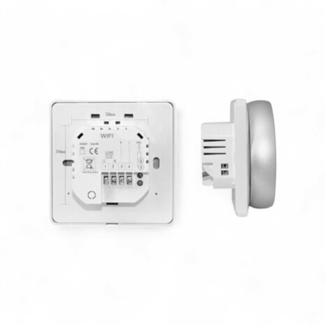Wifi Inbouw Thermostaat met Touchscreen voor C.V. Installatie (wit)