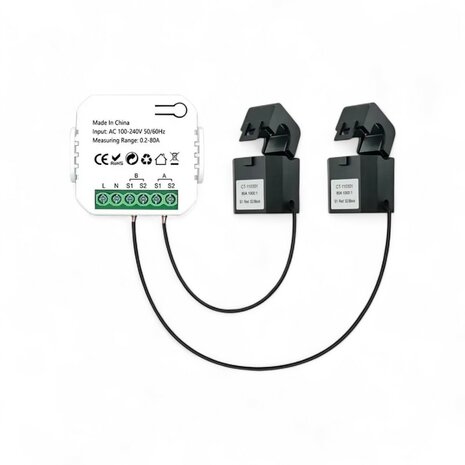 Smart Energie monitor 2 klemmen