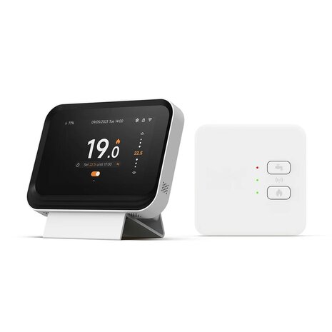 Wifi Draadloze Thermostaat met inzicht in verbruik en kosten met handige grafieken