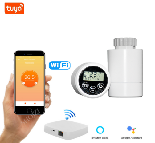 Smart Programmable Radiator Thermostat Excluding the necessary Gateway Basic 1