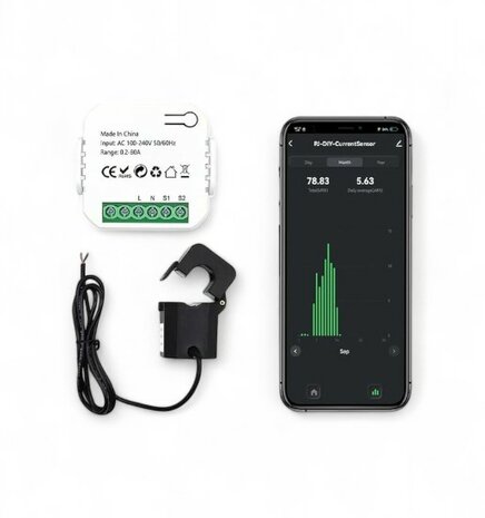 Smart Energie monitor 2 klemmen