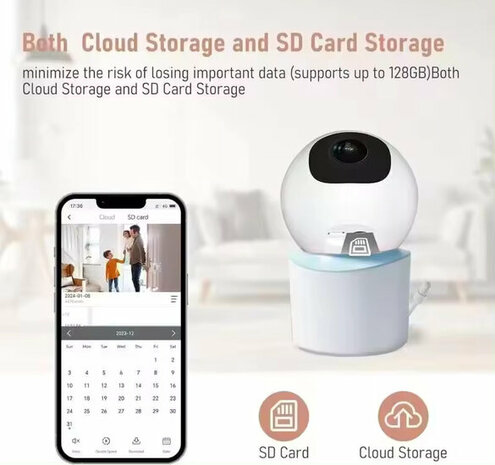 4MP Camera for Optimal Safety for your baby