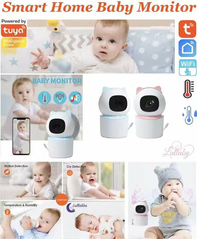 4MP Camera for Optimal Safety for your baby