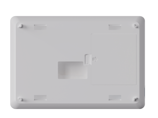 Zigbee Opbouw Thermostaat met Touchscreen voor C.V. Installatie (zwart) - excl. gateway