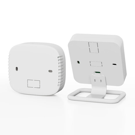 Wifi Draadloze Thermostaat met Tiptoetsen voor C.V. Installatie (wit)