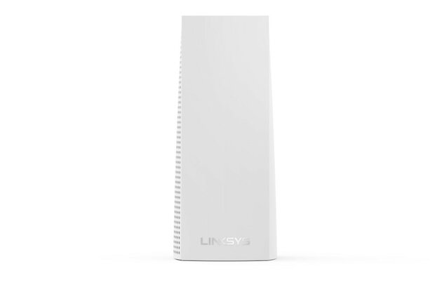 Mesh router voor Wi Fi netwerk met tri band technologie en app bediening wit staand ontwerp mesh netwerk