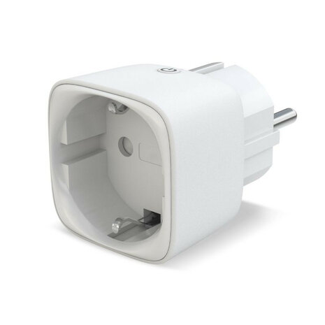 Tussenstekker voor smart home systemen met Zigbee 3 0 en Hue compatibiliteit wit kunststof