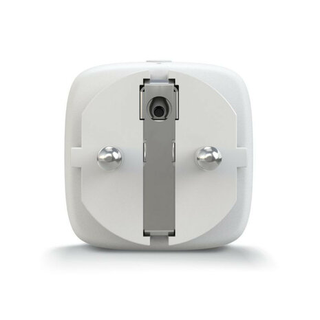 Tussenstekker voor smart home systemen met Zigbee 3 0 en Hue compatibiliteit wit kunststof