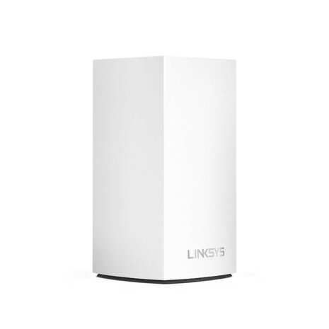 Mesh router voor woning met dual band technologie 2 pack voor betere Wi Fi dekking en gigabit poorten wit kunststof staand ontwerp