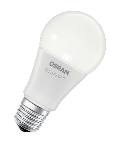 Kleurenlamp voor binnengebruik met Zigbee systeem grote fitting E27 dimbaar en 167 miljoen kleuren